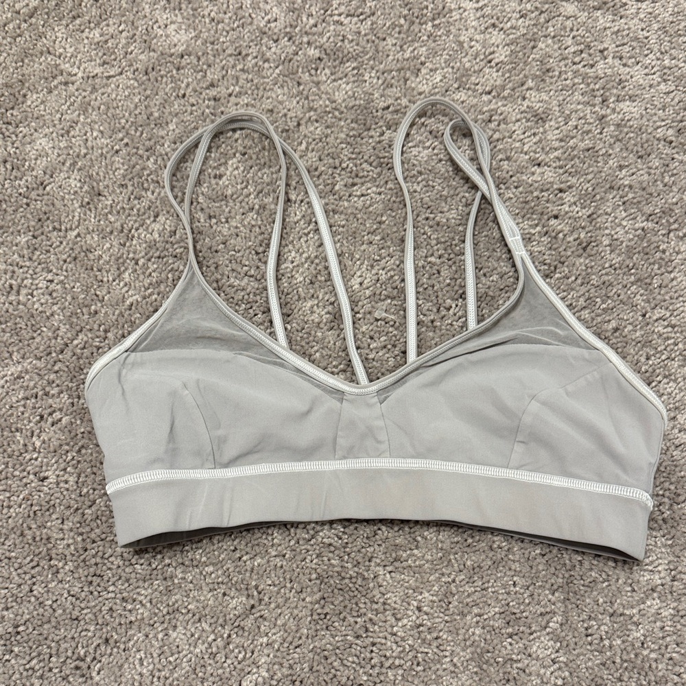Lululemon Athletica Light Gray Bra